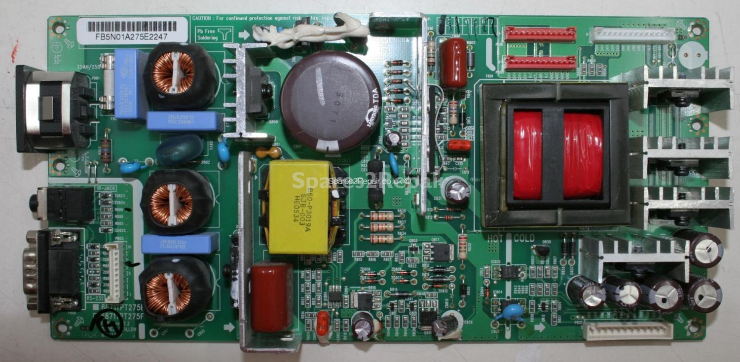 LG RZ-32LZ55 - PSU - 6871TPT275F - Rev 2.2