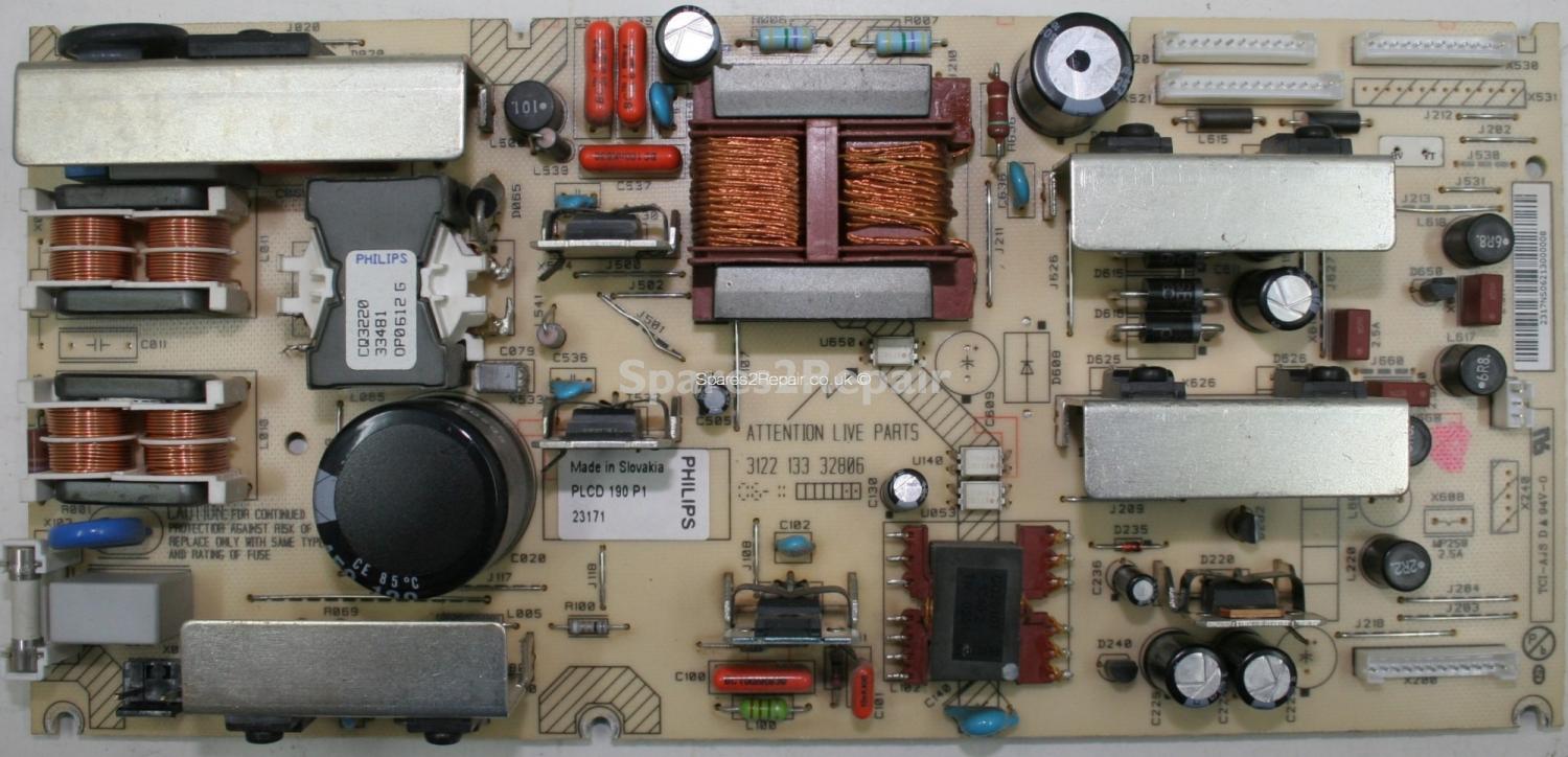 Philips 32PF5521D/10 - PSU - 3122 133 32806 - PLCD 190 P1 - 23171