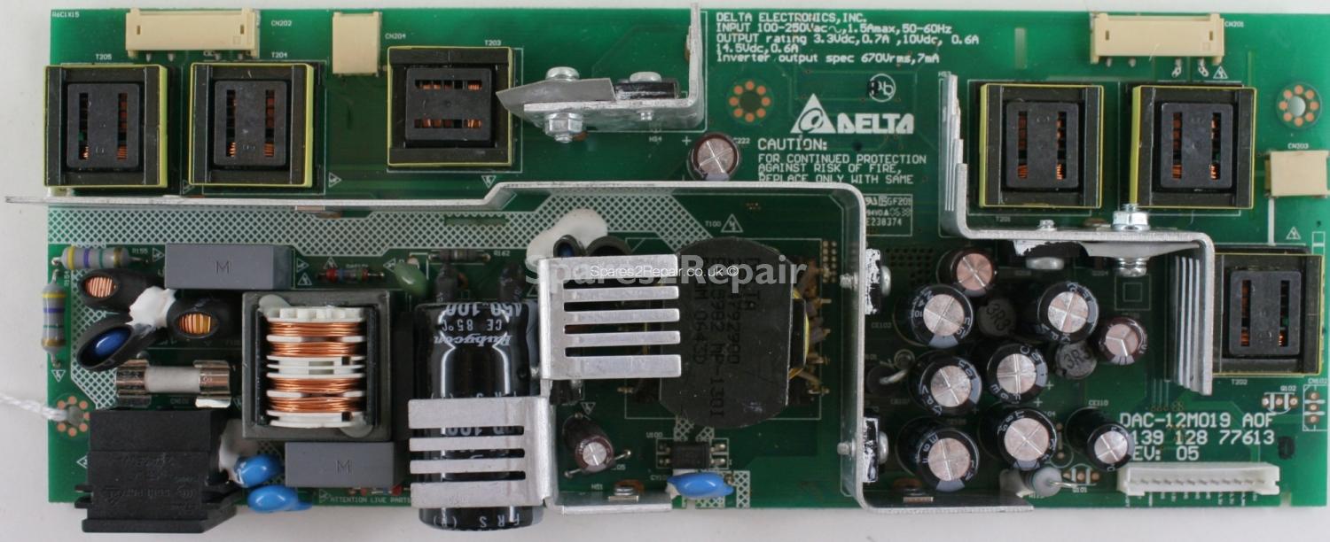 Philips 20PF4121/05 - Power Inverter - DAC-12M019 A0F - 3139 128 77613 - Rev 05