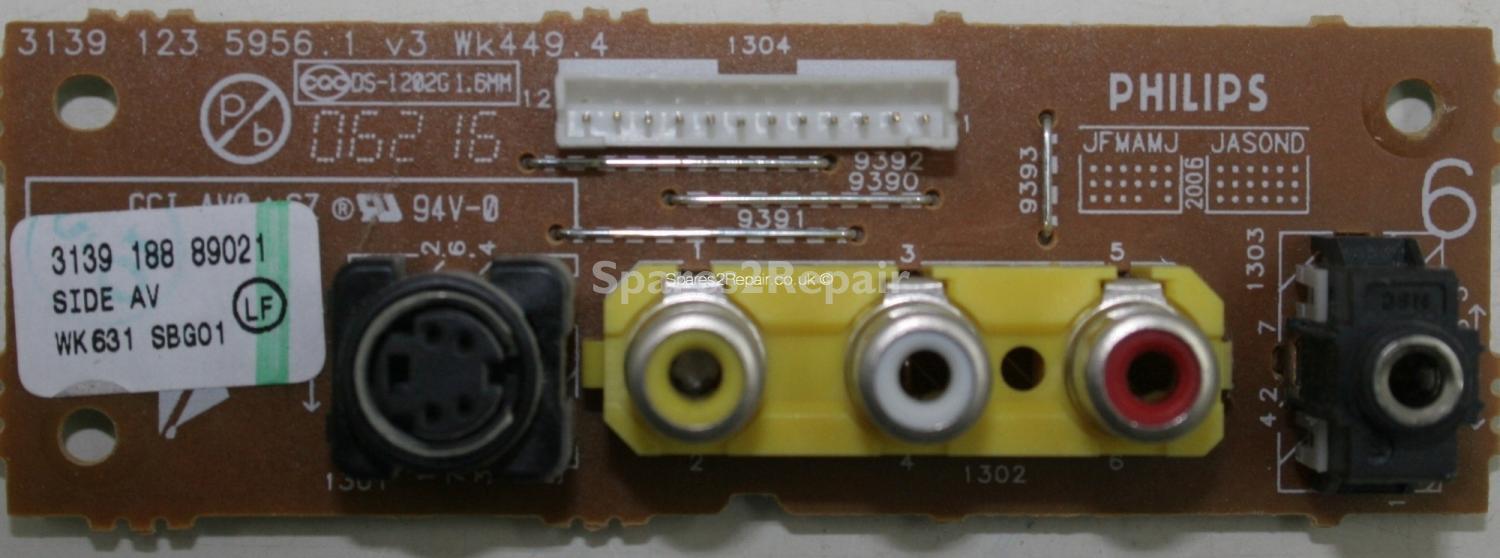 Philips 32PF5331/12 - Side AV - 3139 123 5956.1 v3 - 3139 188 89021