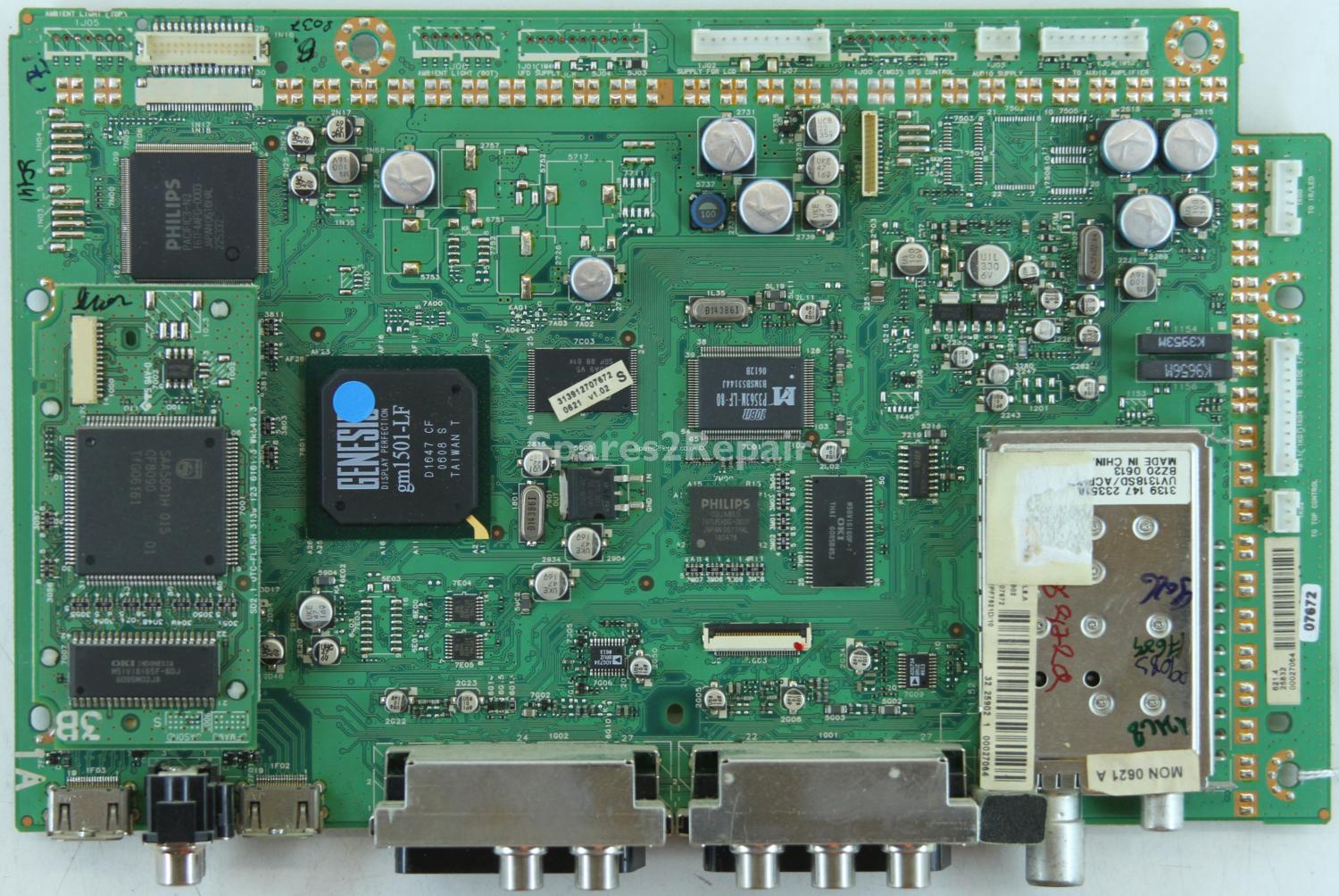 Philips 32PF5531D/10 - Main AV - 3139 123 6117.3 - WK551.3 - 313912707672