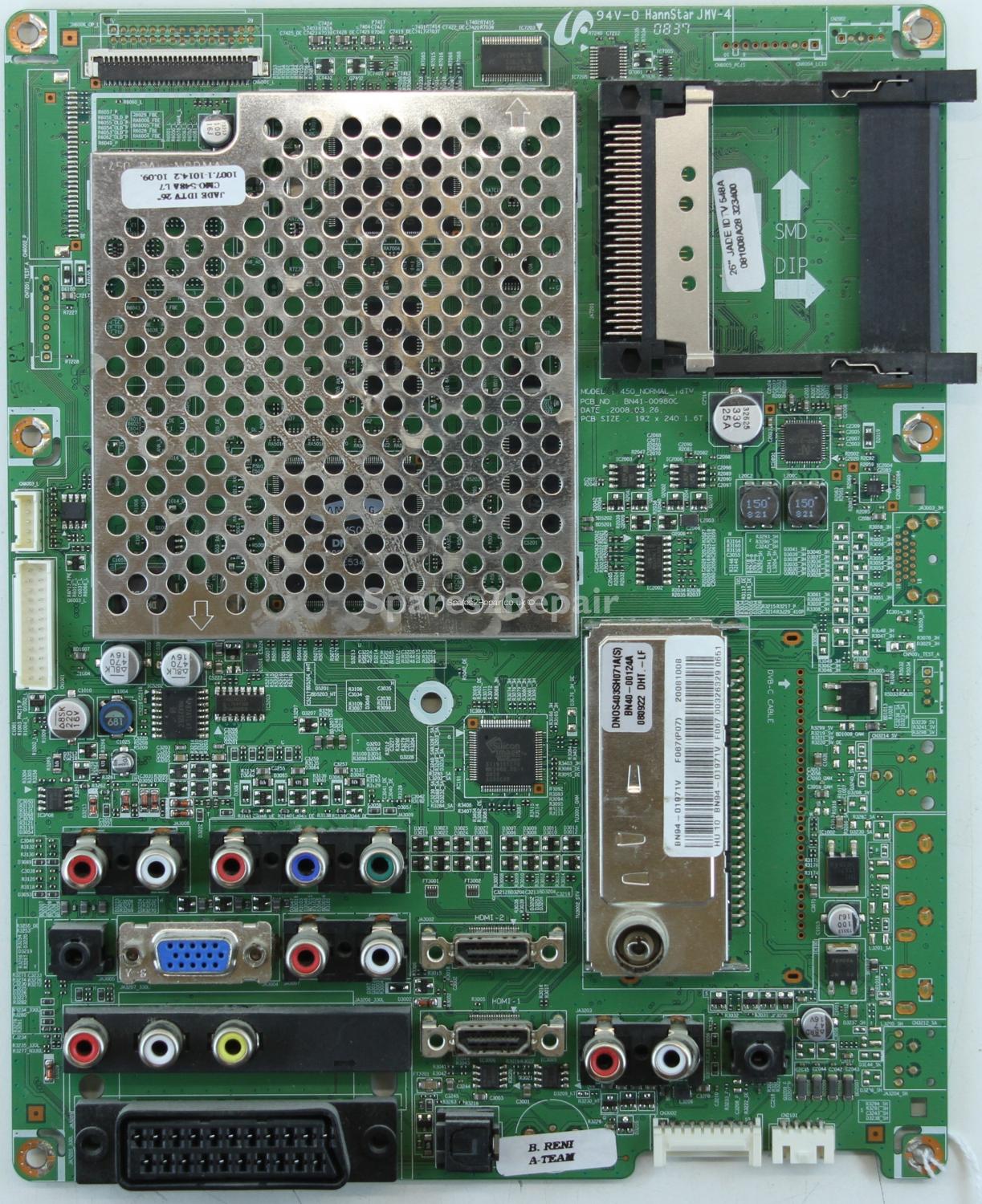 Samsung LE26A336 - Main AV - BN94-01971V - BN41-00980C - 450_NORMAL_idTV