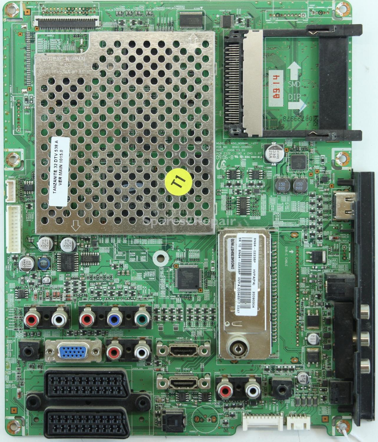 Samsung LE32A436T1D - Main AV - BN94-02236P - BN41-00980C - 450_NORMAL_iDTV