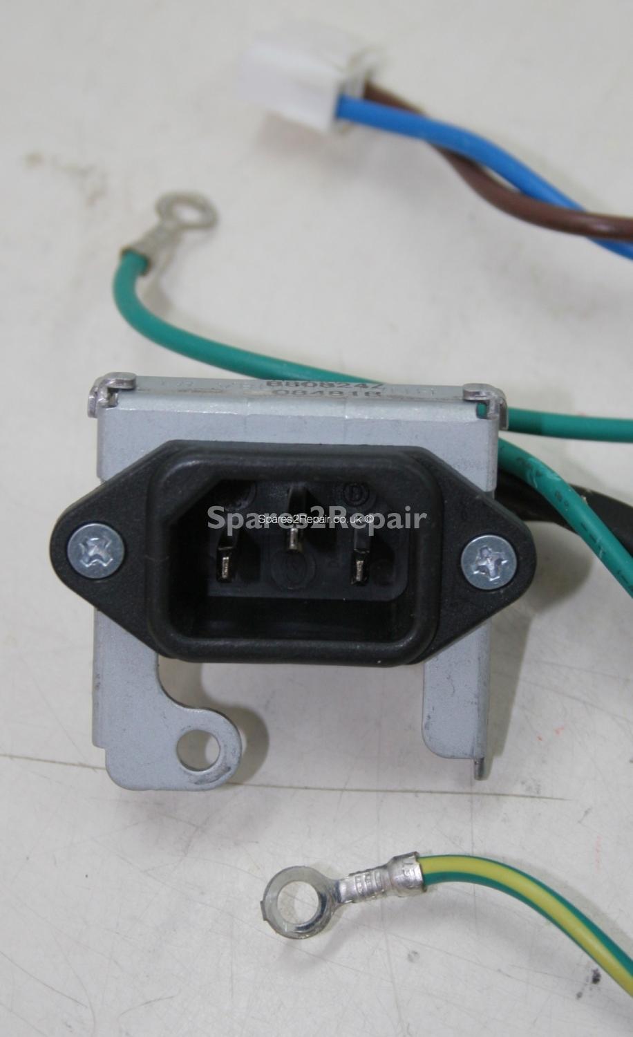 Samsung LE40A856S1M - AC Socket