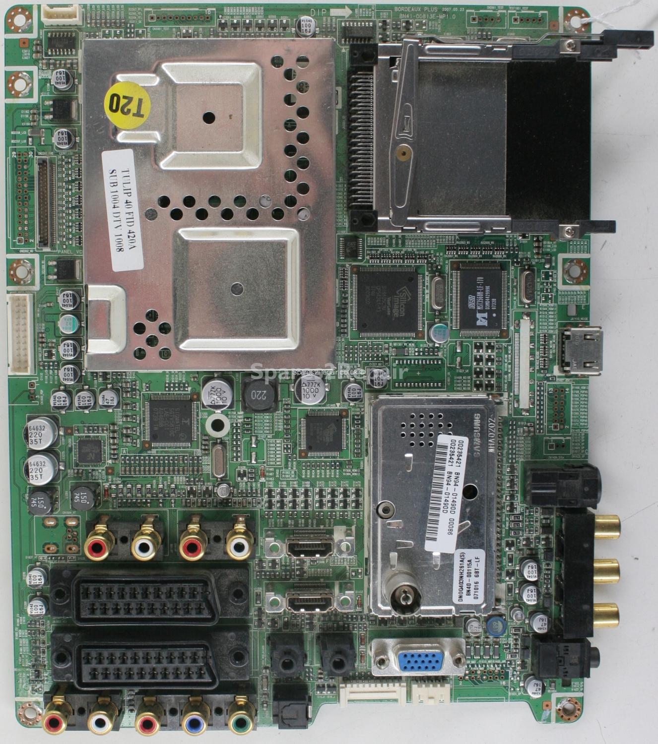 Samsung LE40M87BCX - Main AV - BN41-00813E - BN94-01490D