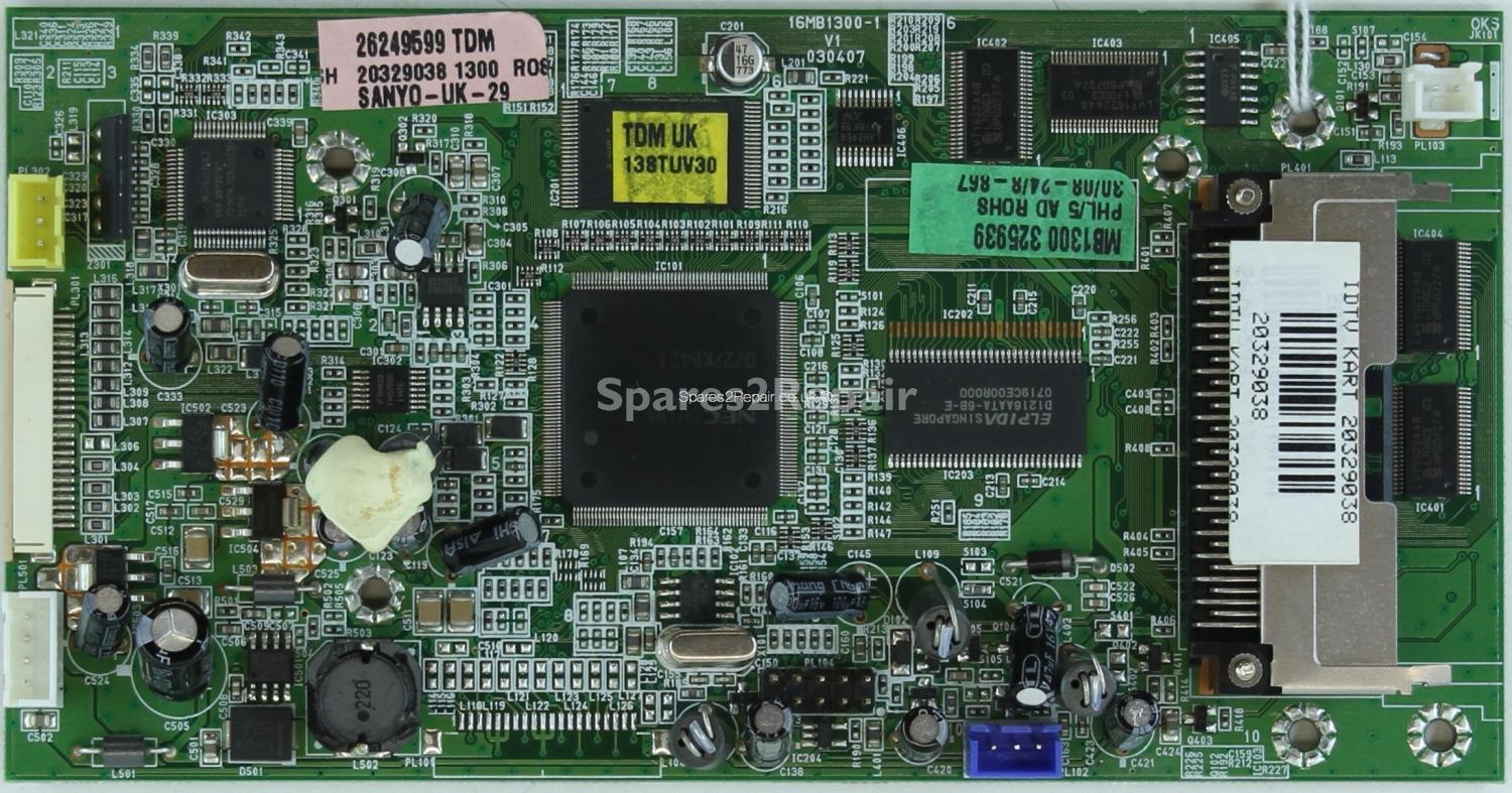 Sanyo CE26LD81-B - Card Reader - 16MB1300-1 - V1 - 030407 - 20329038