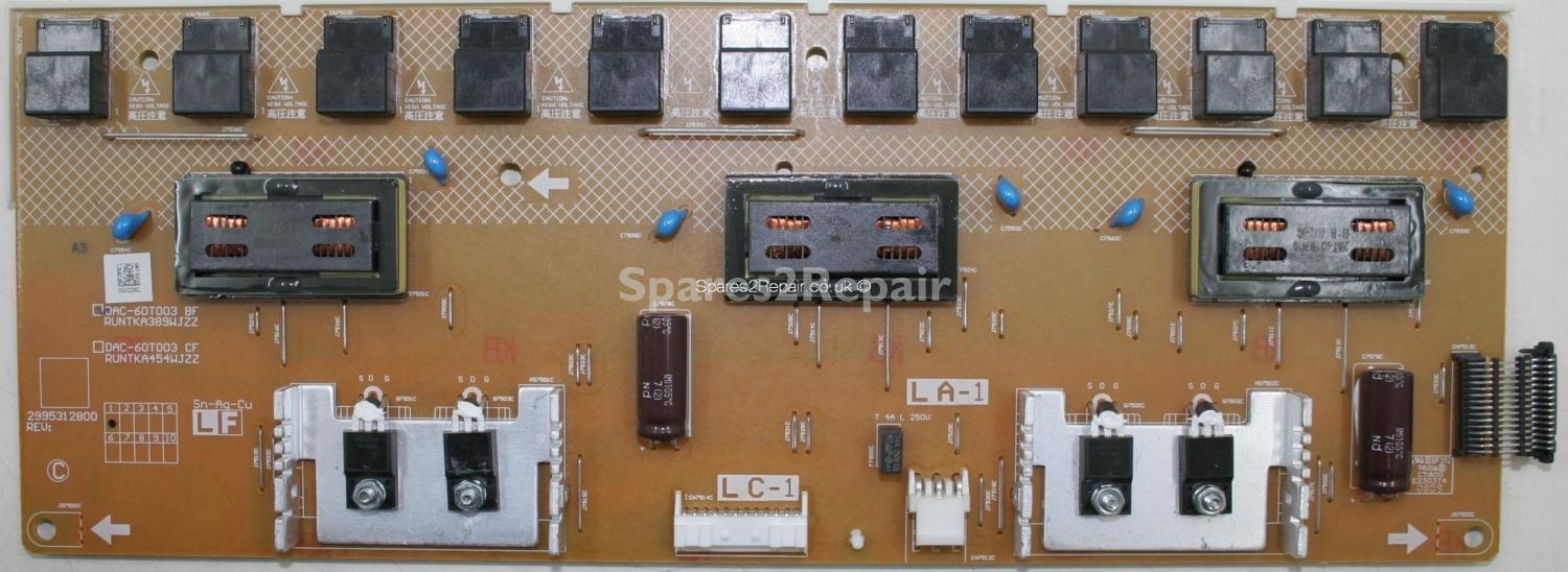 Sharp LC-46X20E - Inverter - DAC-60T003 BF - RUNTKA389WJZZ - 2995312800 REV 1