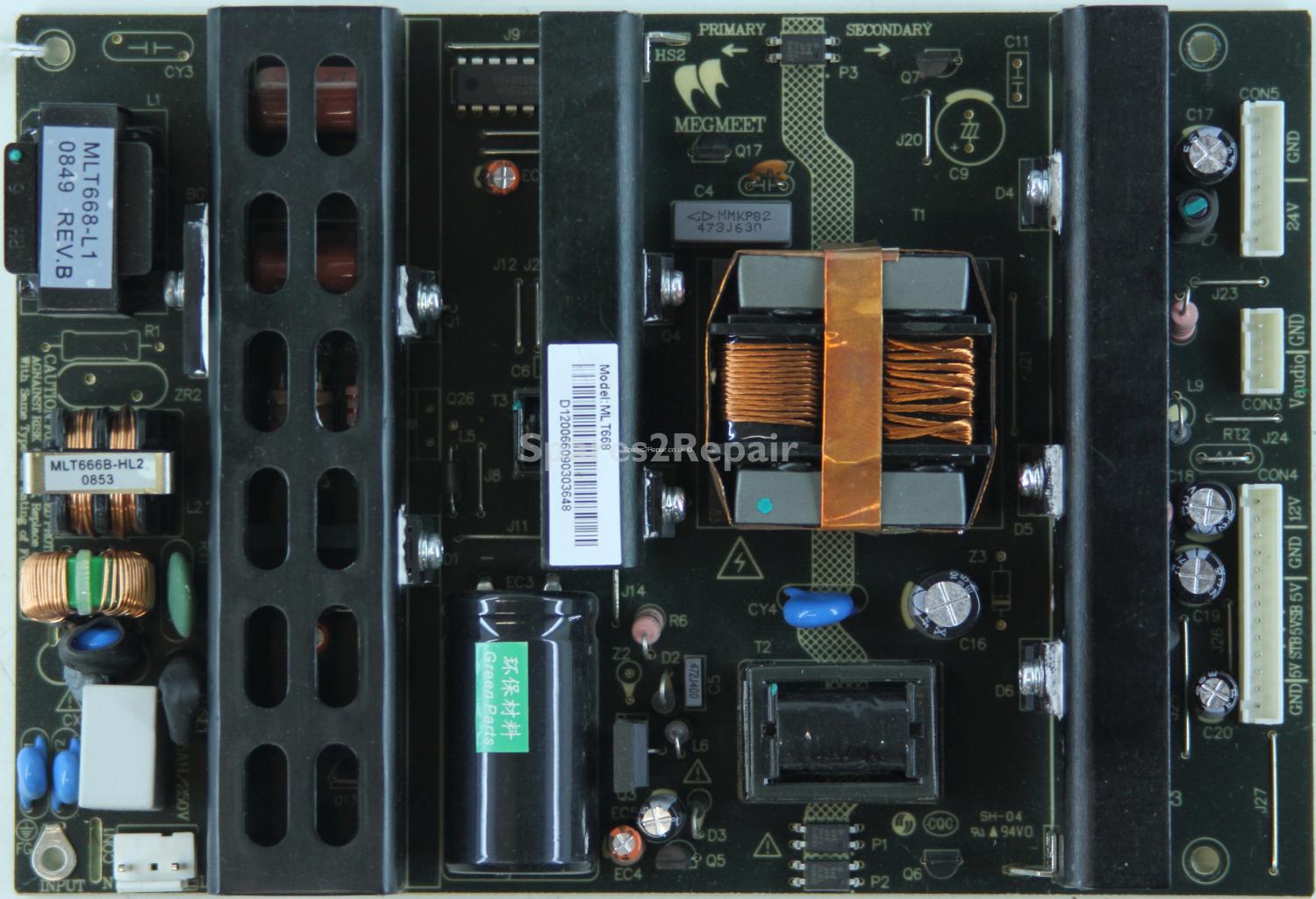 Technika 32-601 - PSU - MLT668 - REV:1.5