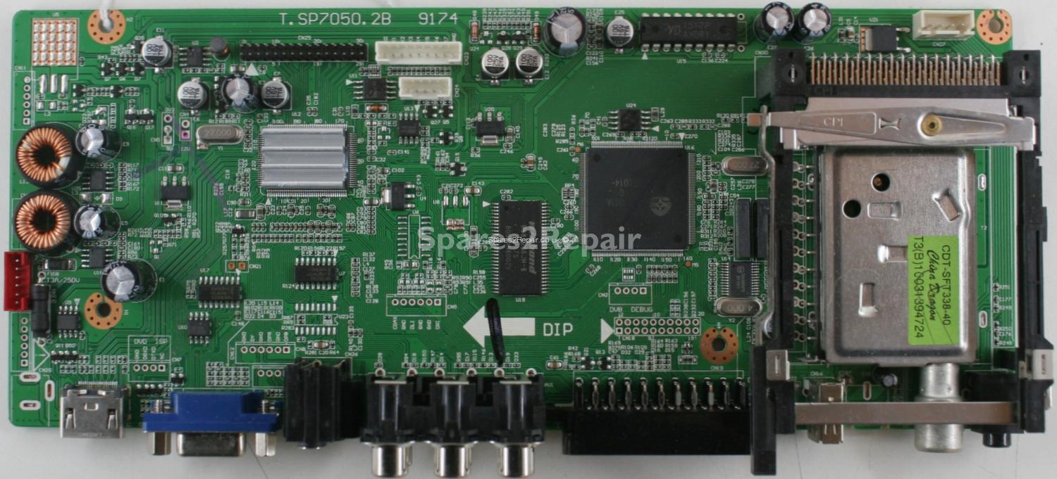 Tevion 43858 - Main AV - T.SP7050.2B - 9174