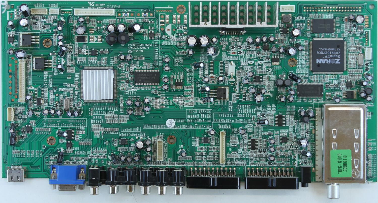 Tevion LCD3209ID - Main AV - TV3201-ZC01-02(C) - 303C3201075