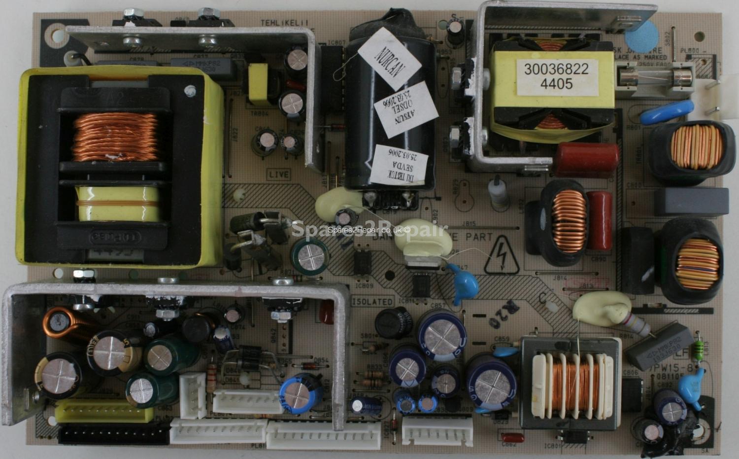 Toshiba 27WLT56B - PSU - 17PW15-8 - 081105