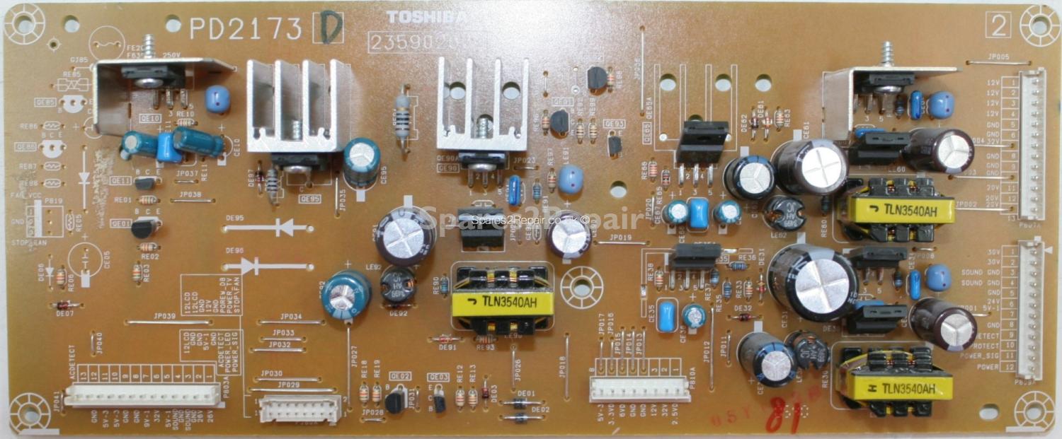 Toshiba 37WLT58 - Sub PSU - PD2173 D - 23590260A