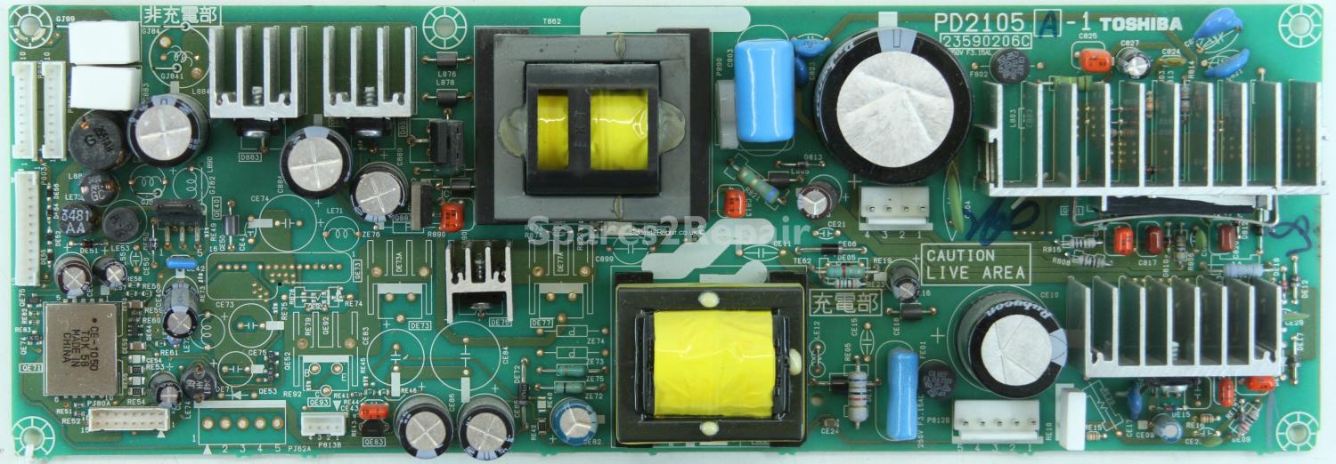 Toshiba 27WL56P - PSU - PD2105 A-1 - 23590206C